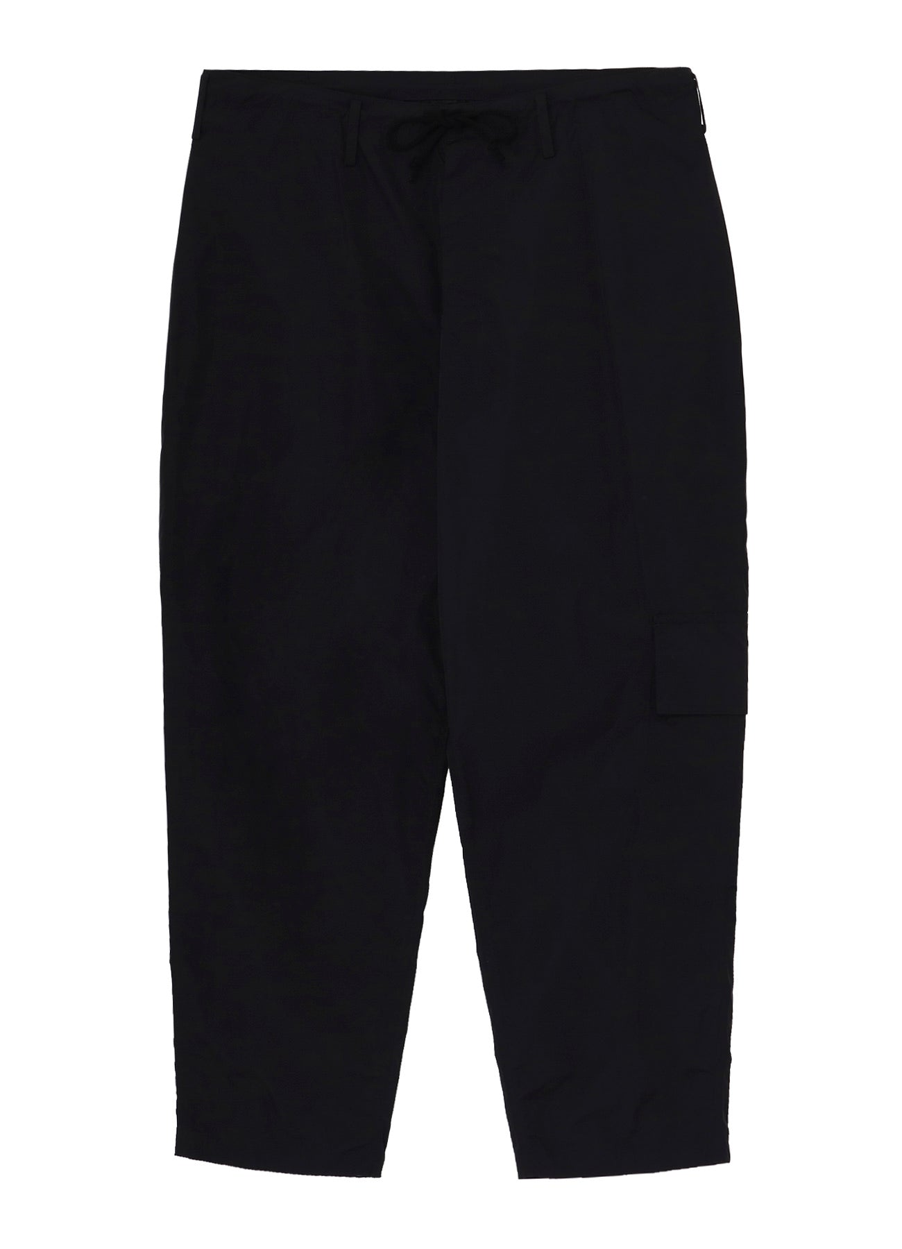 【PIECE UNIQUE】NYLON TAFFETA SIDE-TUCK STRING PANTS