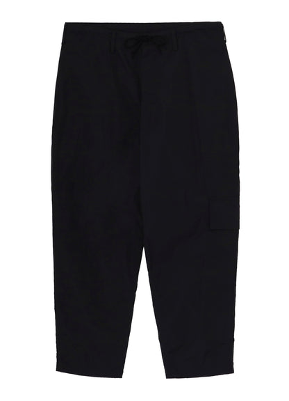 【PIECE UNIQUE】NYLON TAFFETA SIDE-TUCK STRING PANTS