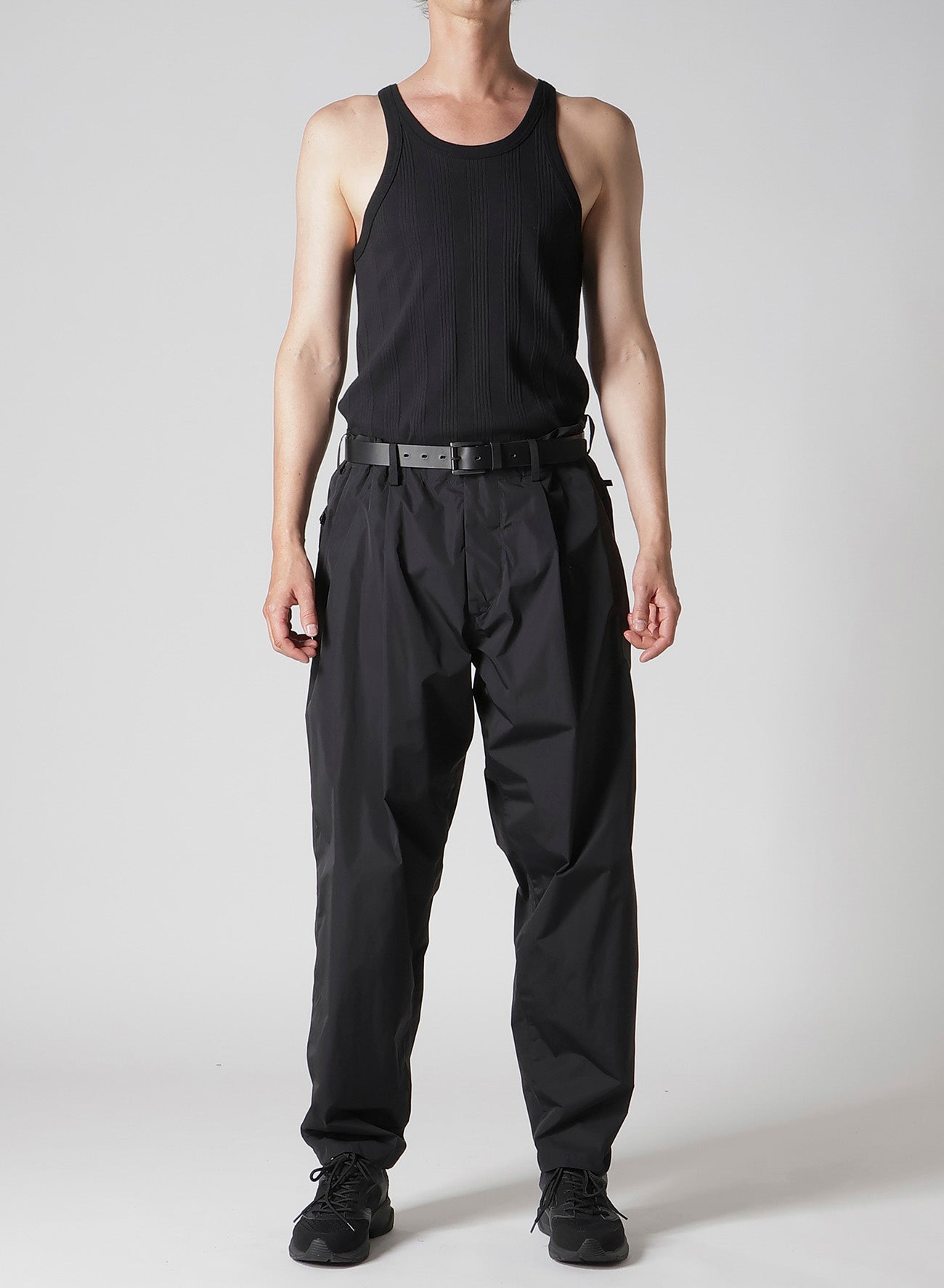 NYLON TAFFETA SIDE ZIP PANTS – THE SHOP YOHJI YAMAMOTO