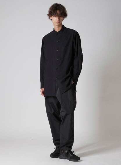 NYLON TAFFETA SIDE ZIP PANTS