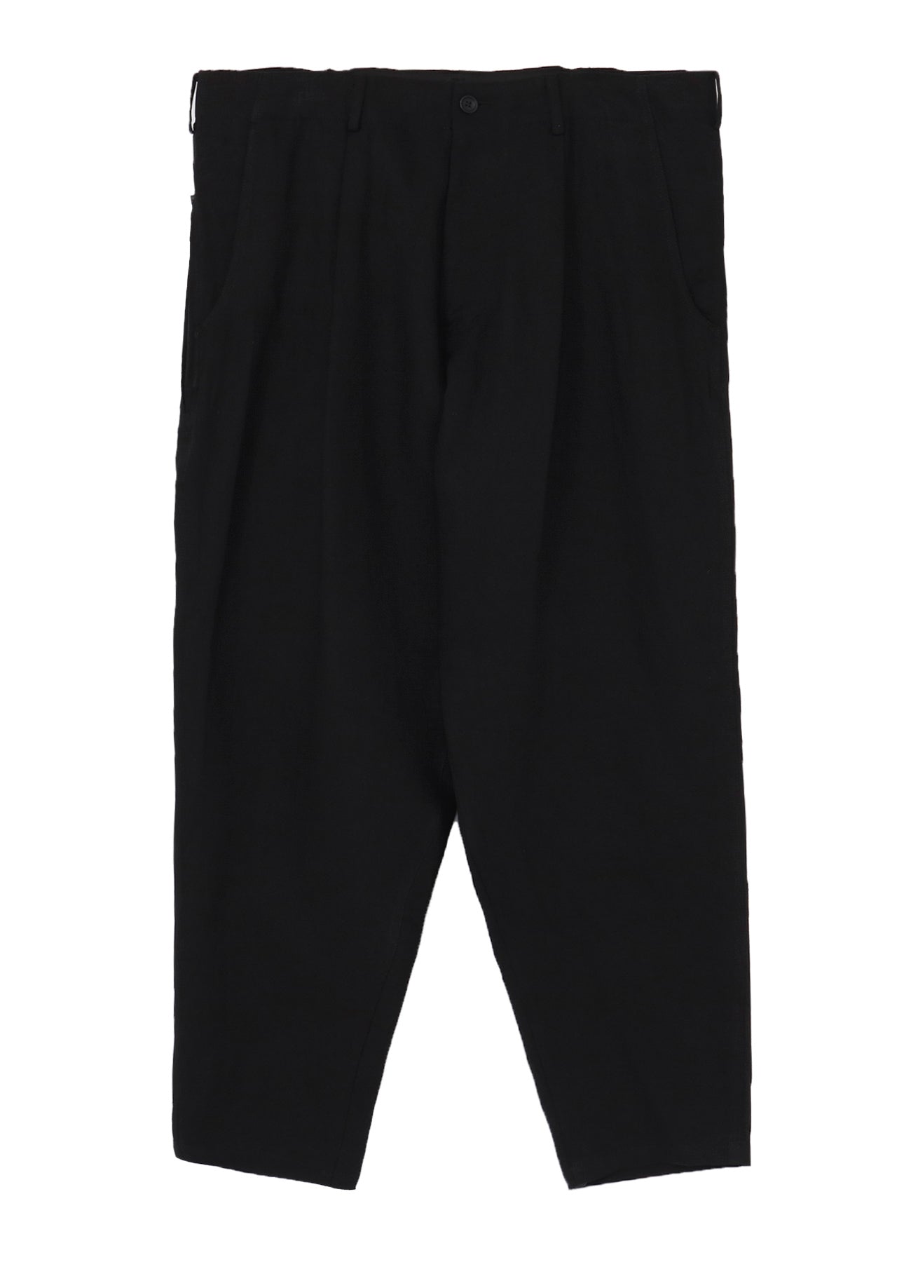 LINEN CHINO SIDE ZIP PANTS