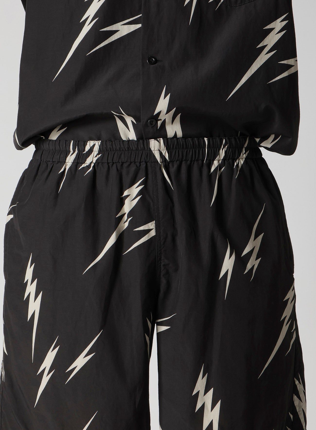 【Y's for men × MASSES】THUNDER BLEACH DYED SHORTS