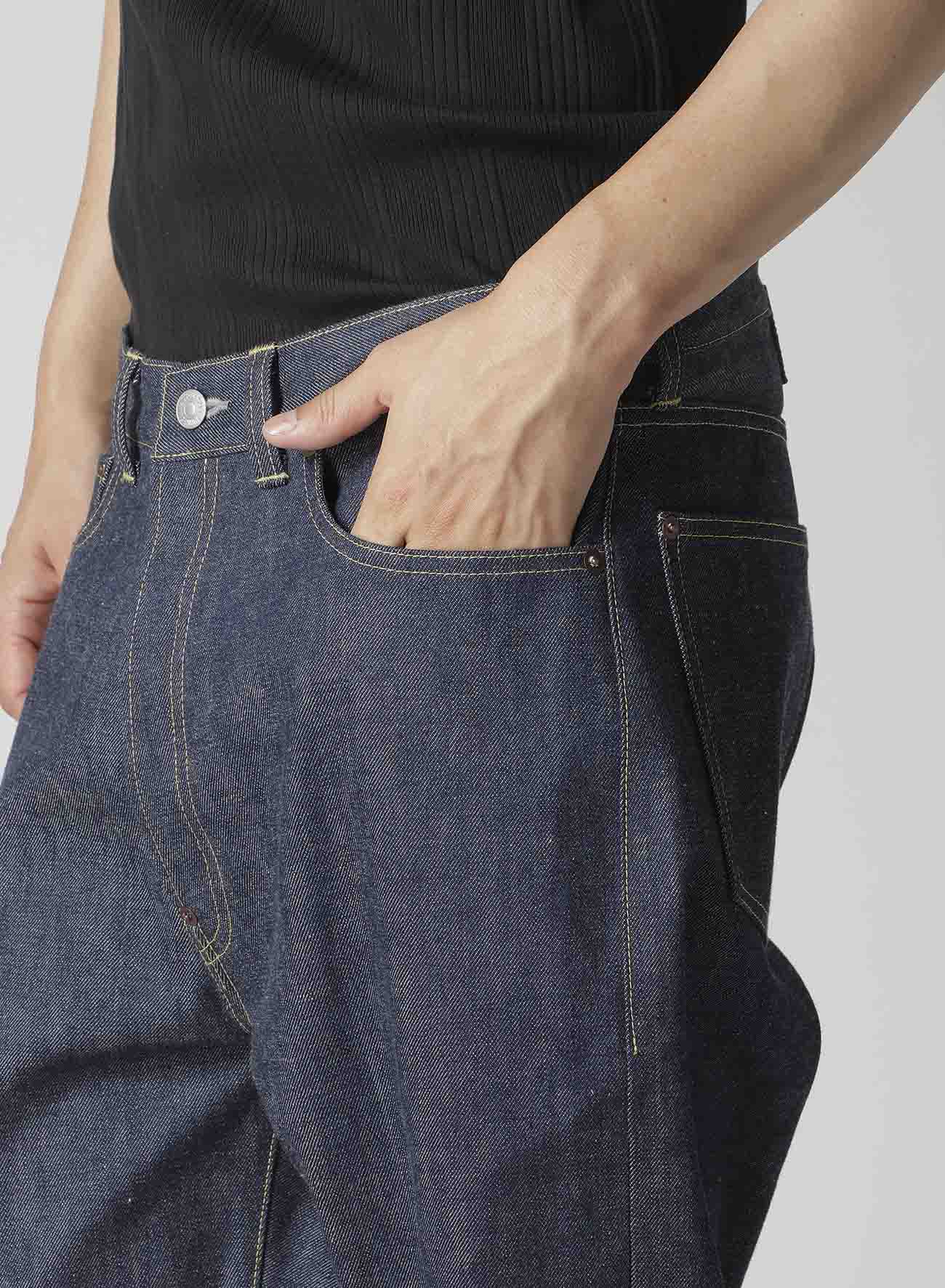Y's for men × MASSES】 DENIM PANTS RIGID INDIGO – THE SHOP YOHJI