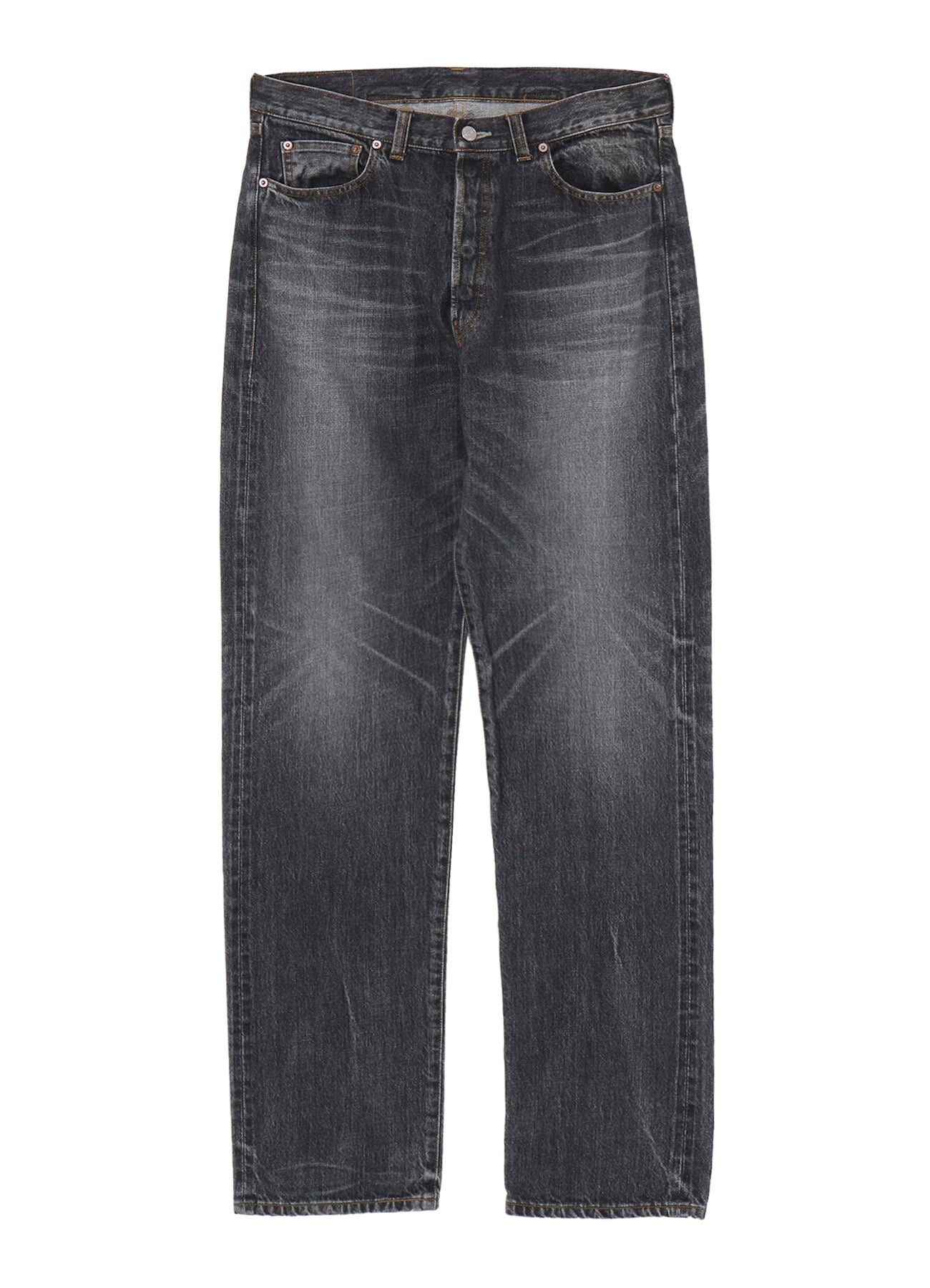 【Y's for men × MASSES】 DENIM PANTS H.WASH BLACK