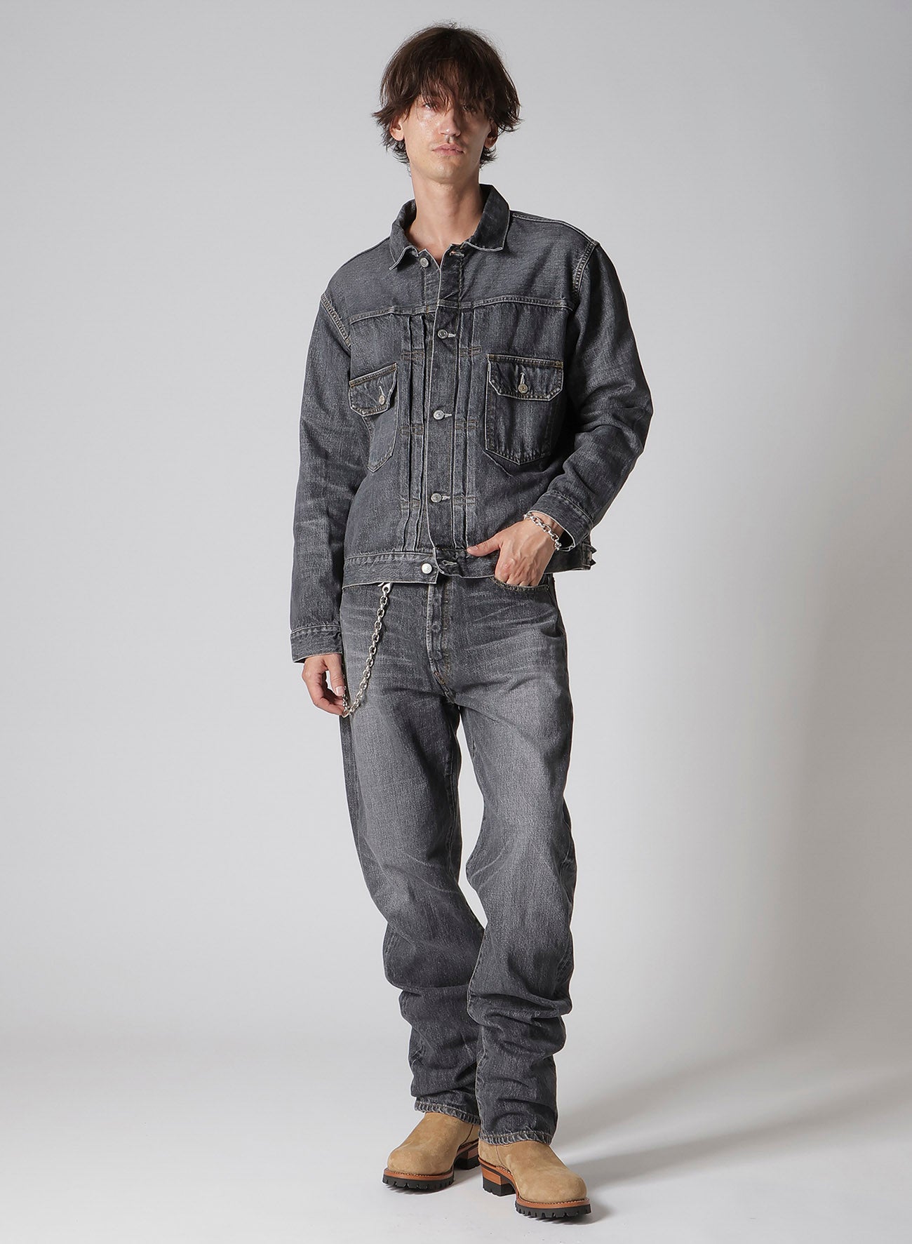 Y's for men × MASSES】 DENIM PANTS H.WASH BLACK – THE SHOP YOHJI