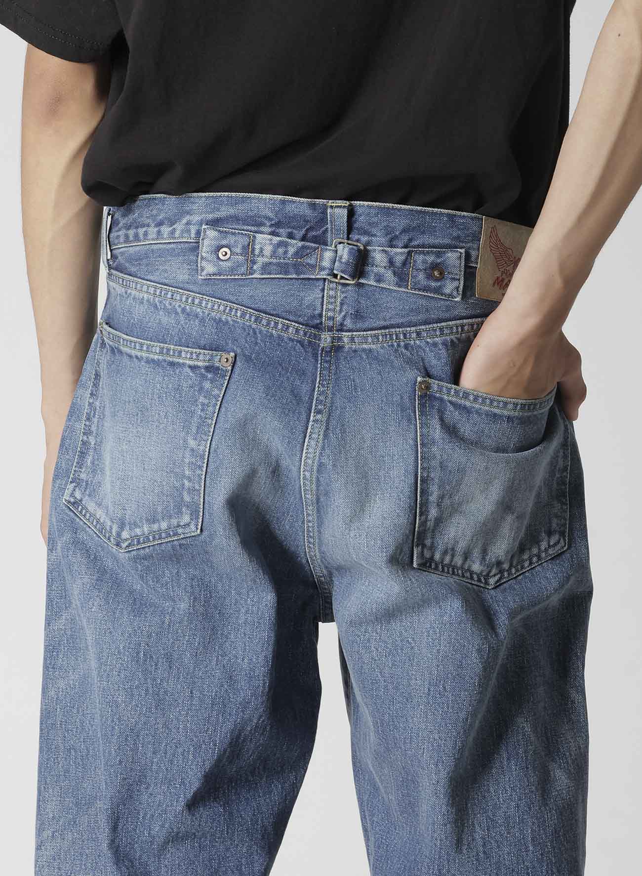 Y's for men × MASSES】 DENIM PANTS H.WASH INDIGO – THE SHOP YOHJI