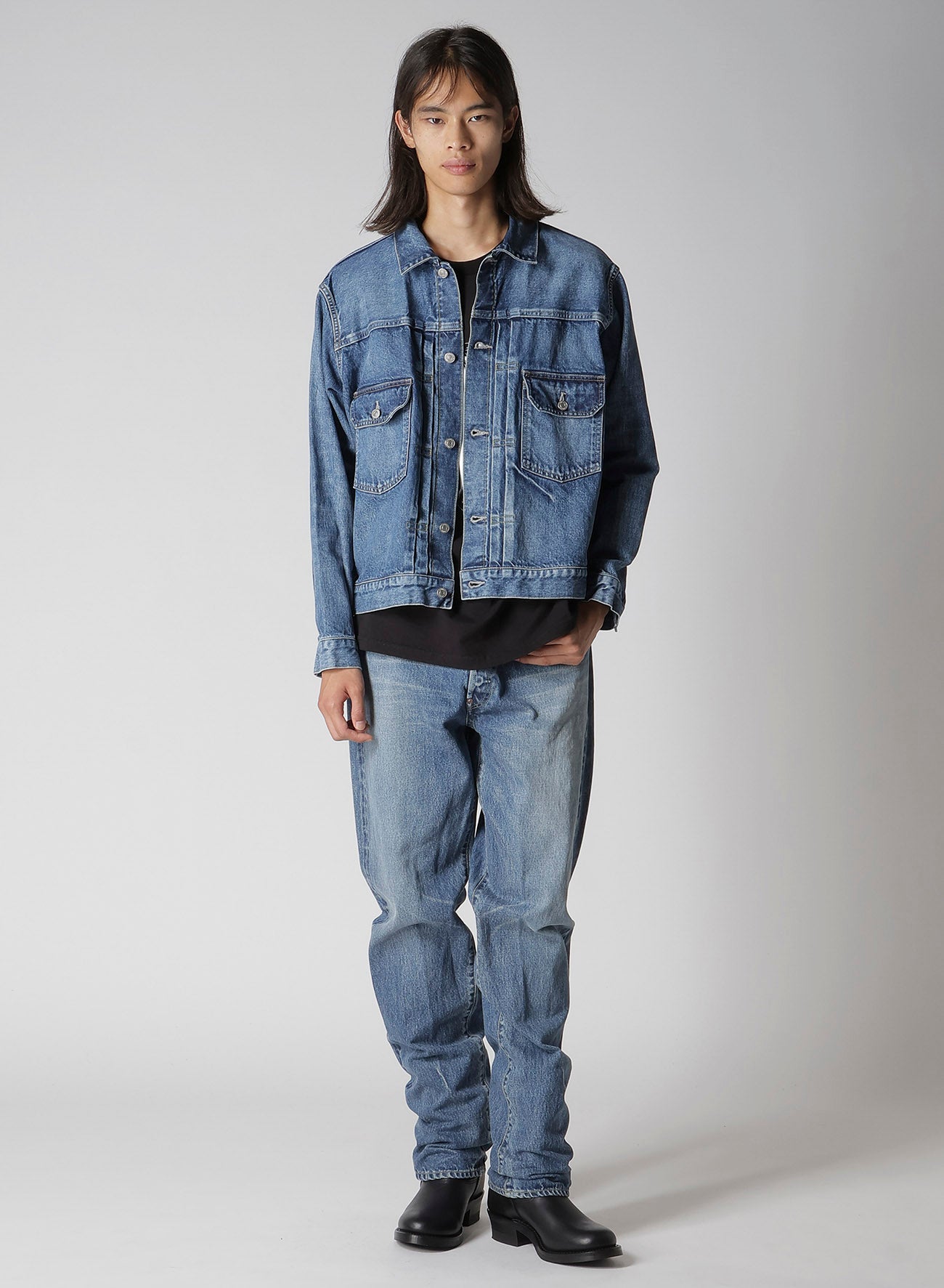 【Y's for men × MASSES】 DENIM PANTS H.WASH INDIGO M