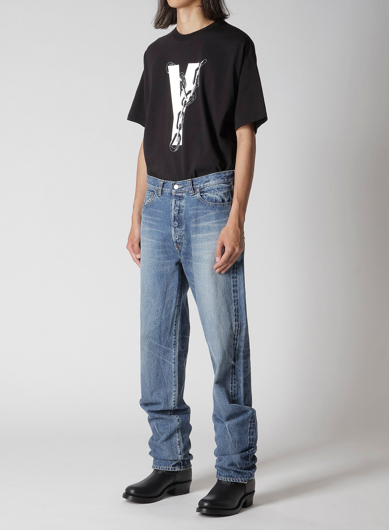 Y's for men × MASSES】 DENIM PANTS H.WASH INDIGO – THE SHOP YOHJI
