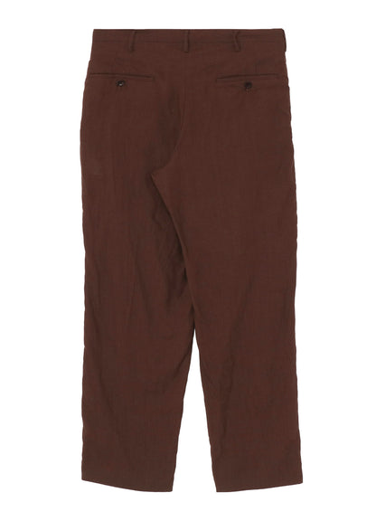 【Y's for men × MASSES】 LINEN TROUZERS