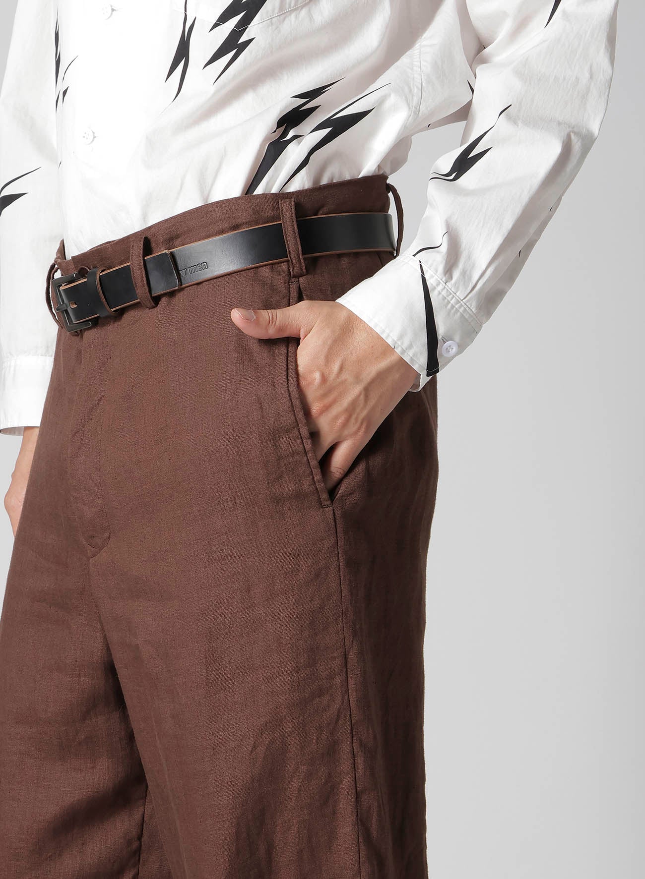 【Y's for men × MASSES】 LINEN TROUZERS