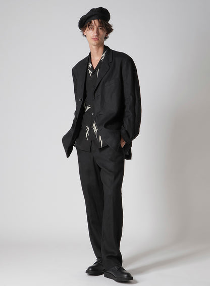 【Y's for men × MASSES】 LINEN TROUZERS