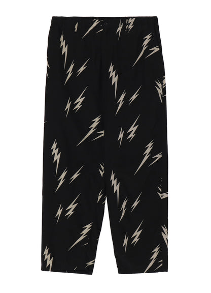 【Y's for men × MASSES】THUNDER BLEACH DYED TROUSERS