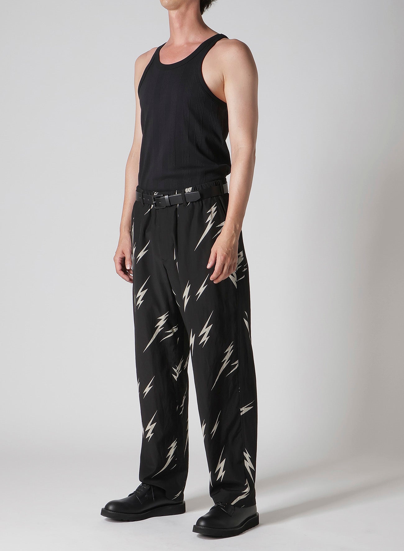 【Y's for men × MASSES】THUNDER BLEACH DYED TROUSERS