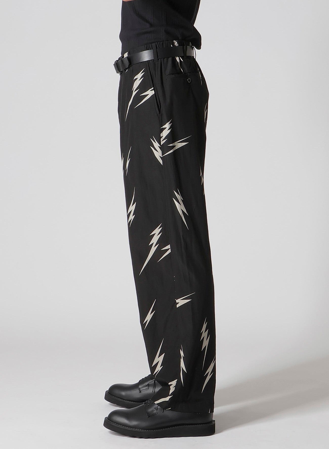 【Y's for men × MASSES】THUNDER BLEACH DYED TROUSERS