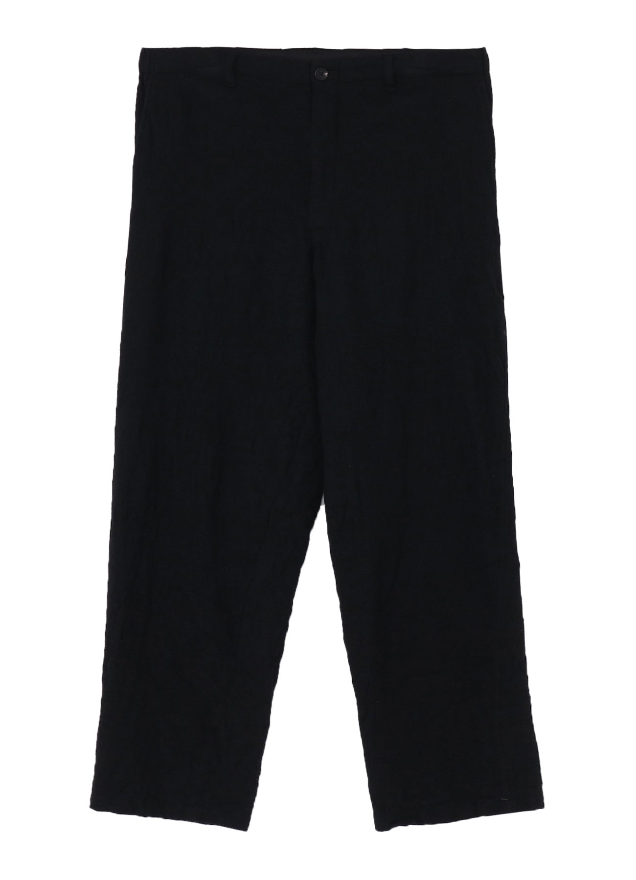 【Y's for men × MASSES】 SHRINK SERGE SIDE ELASTIC PANTS