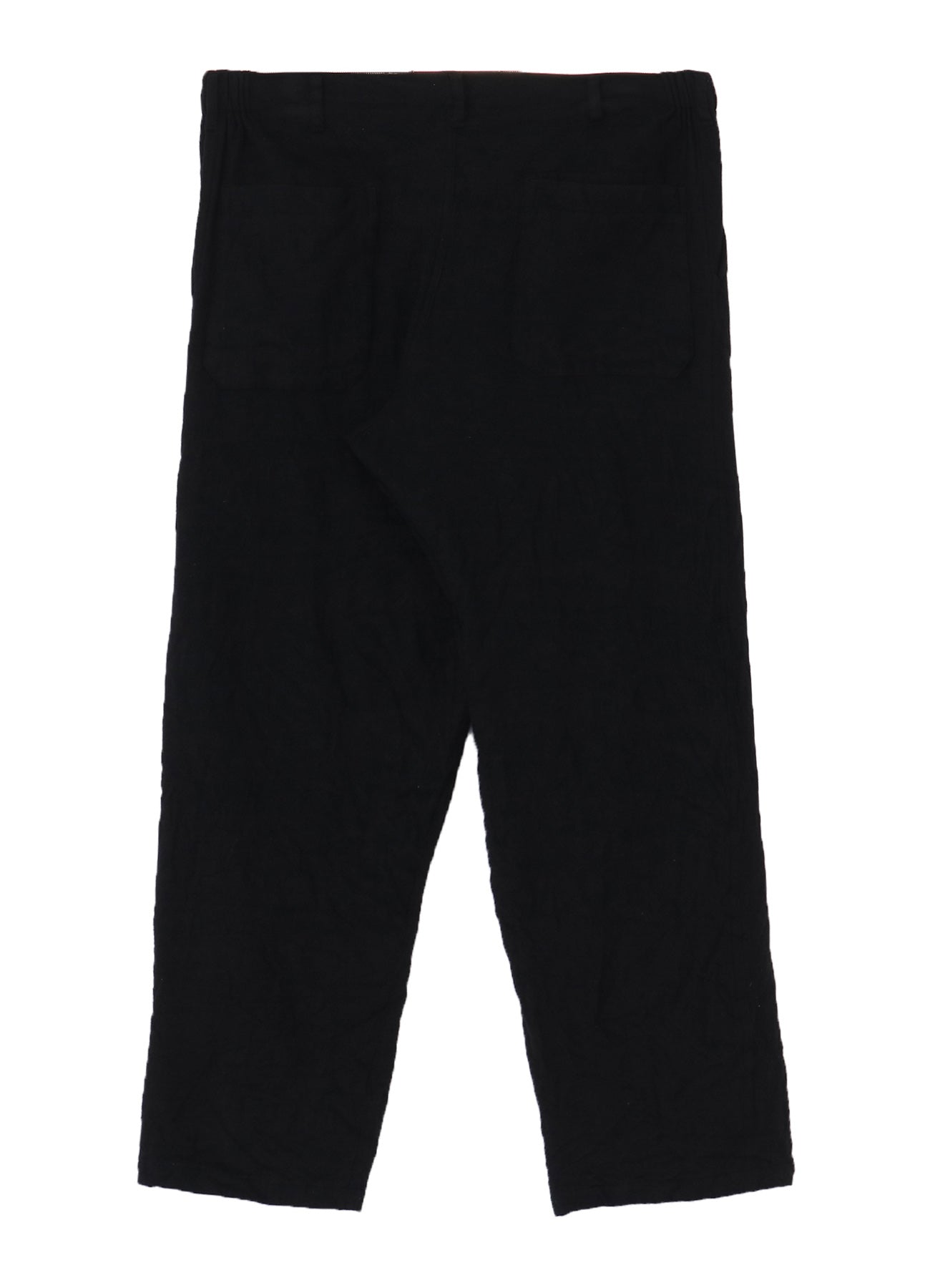 【Y's for men × MASSES】 SHRINK SERGE SIDE ELASTIC PANTS