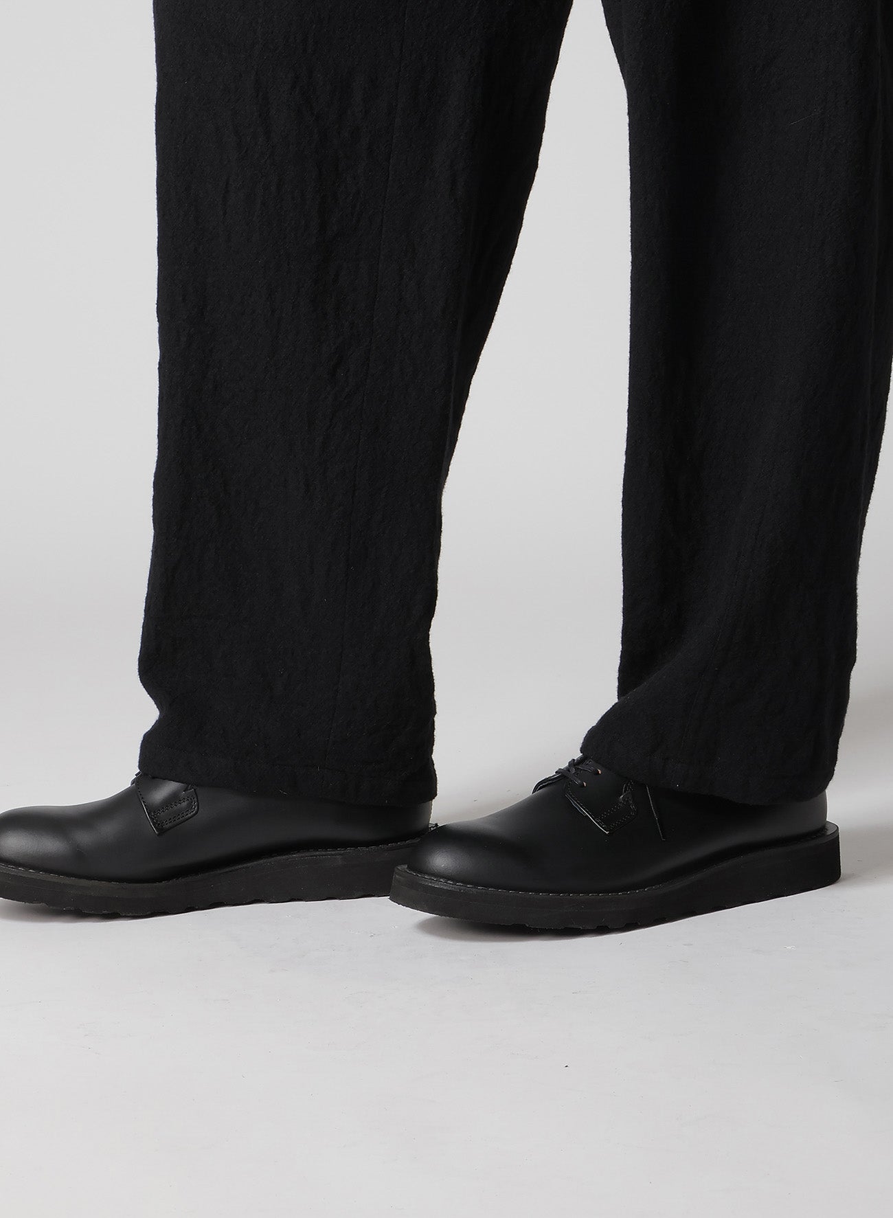 【Y's for men × MASSES】 SHRINK SERGE SIDE ELASTIC PANTS