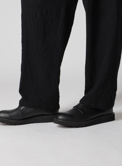 【Y's for men × MASSES】 SHRINK SERGE SIDE ELASTIC PANTS