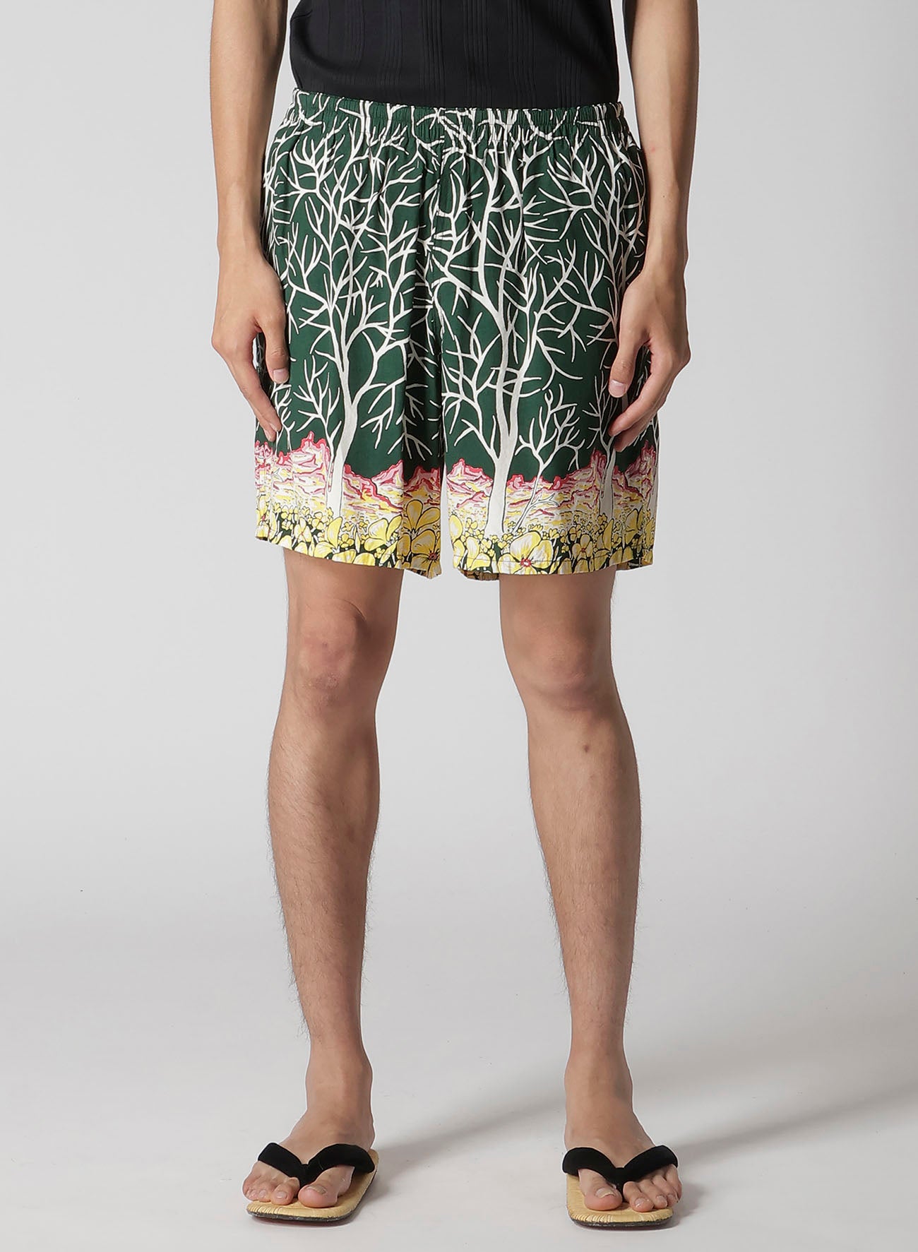 【Y's for men × MASSES】HAWAIIAN SHORTS