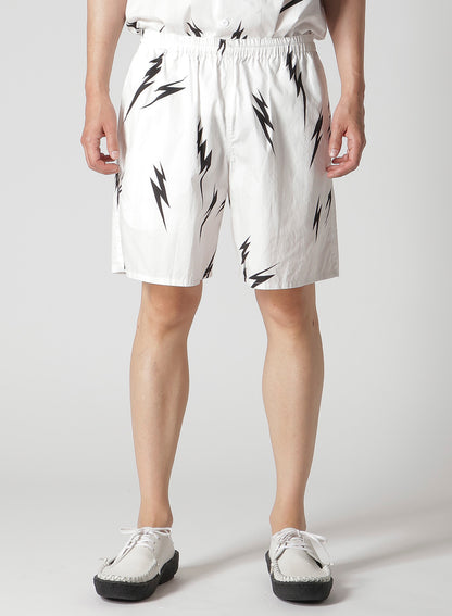 【Y's for men × MASSES】THUNDER PRINT SHORTS