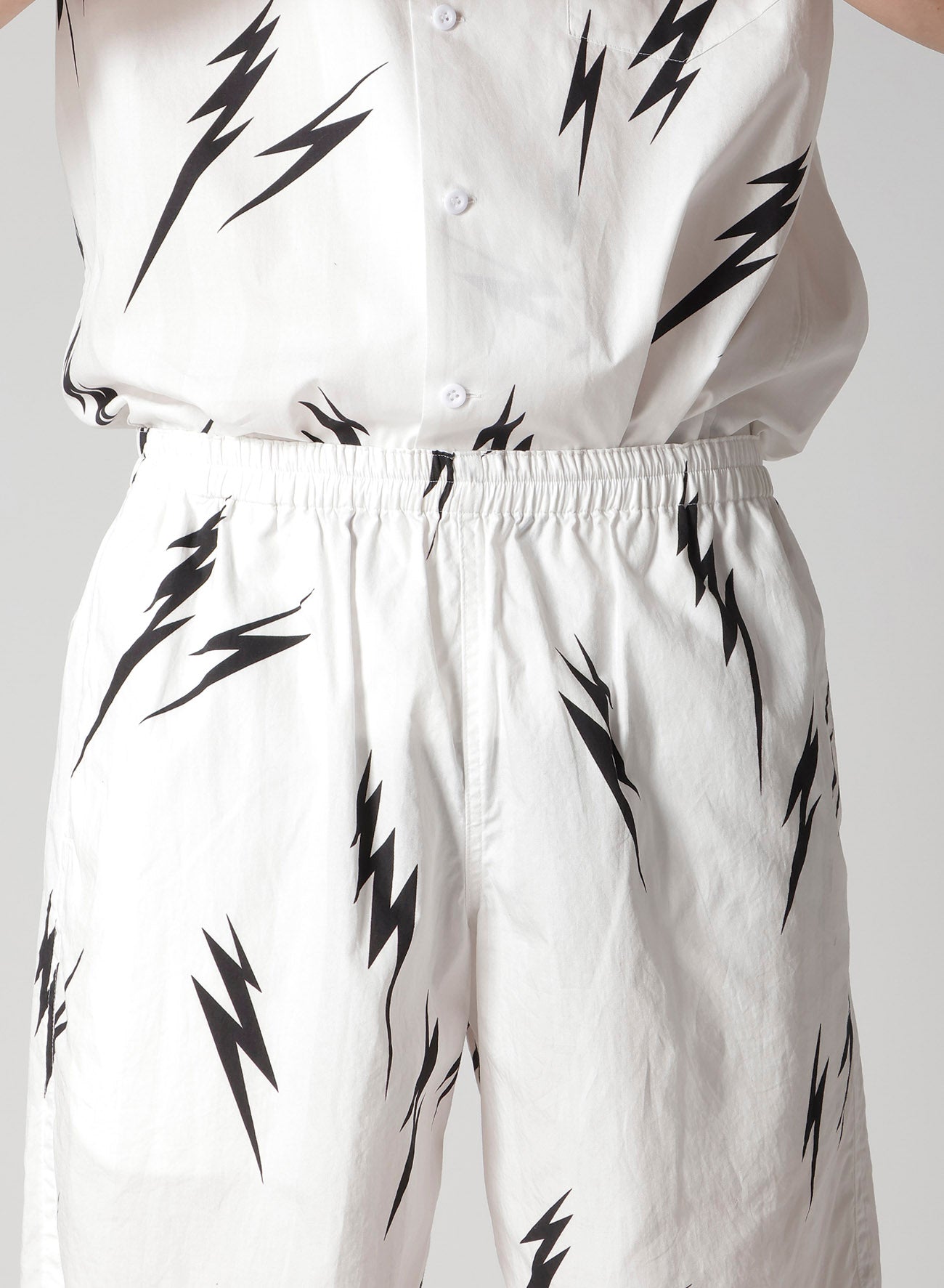 【Y's for men × MASSES】THUNDER PRINT SHORTS