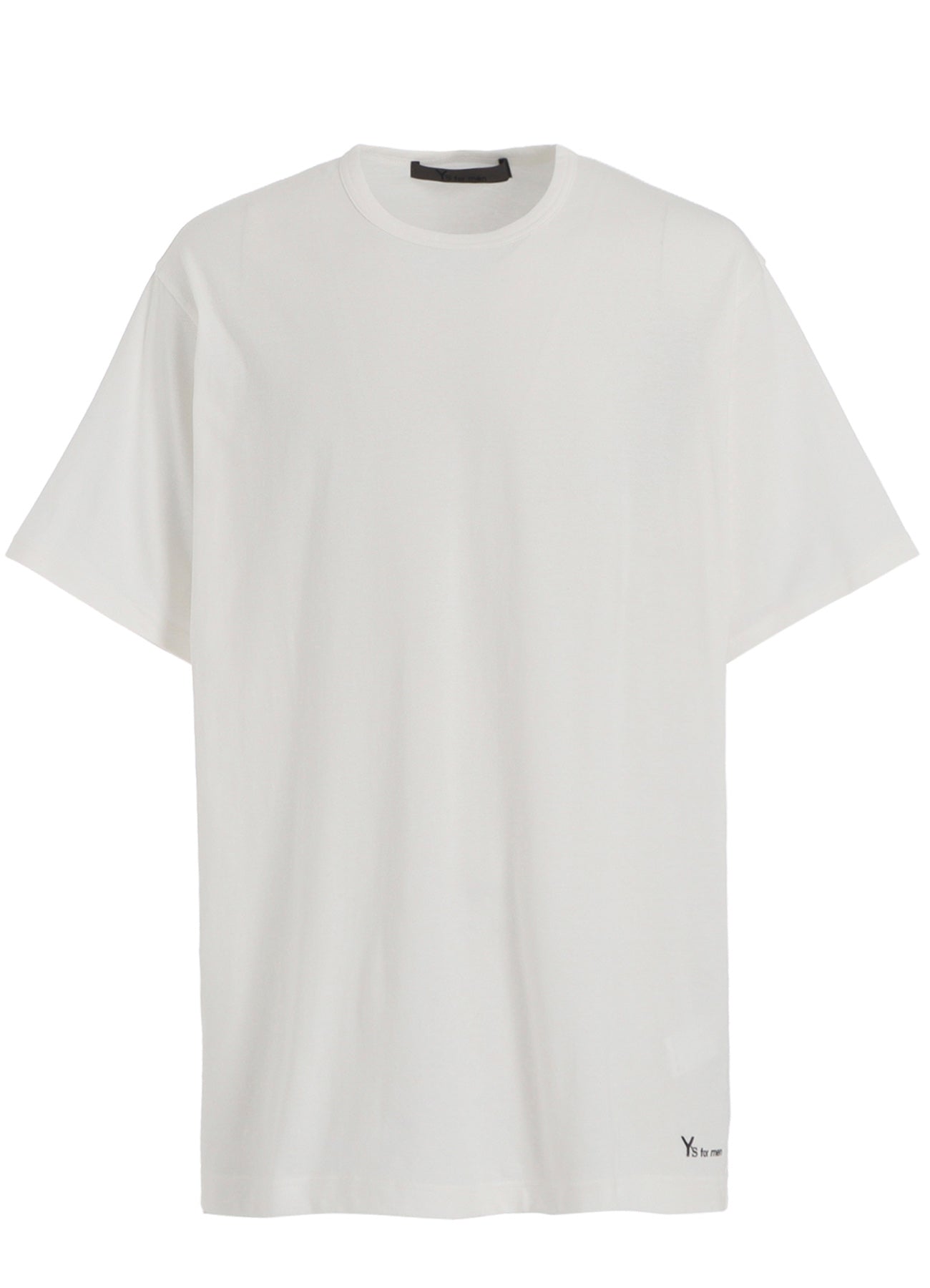 Y's for men LOGO PRINT SHORT SLEEVE T-SHIRT – THE SHOP YOHJI YAMAMOTO