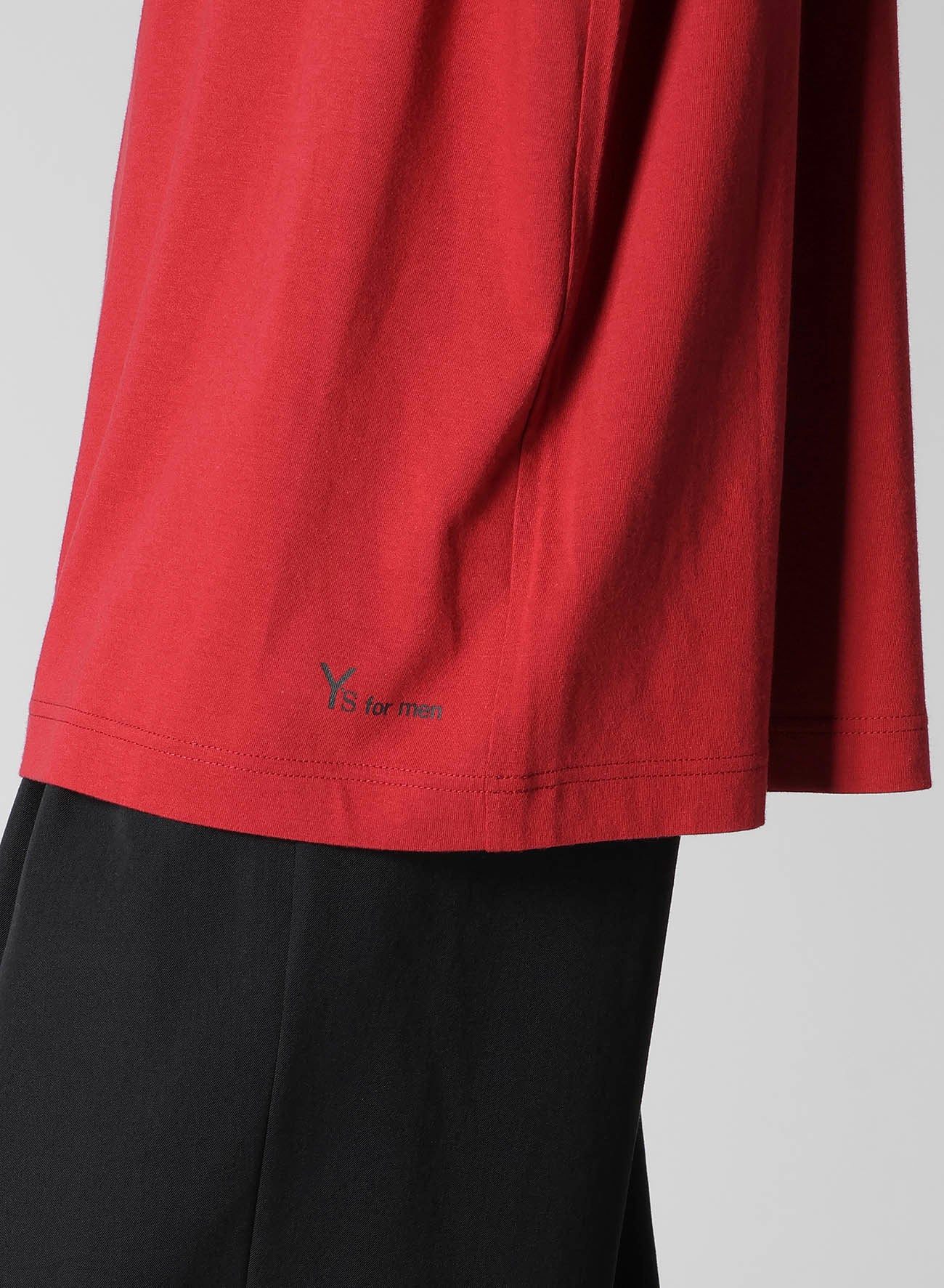 Y's for men LOGO PRINT SHORT SLEEVE T-SHIRT