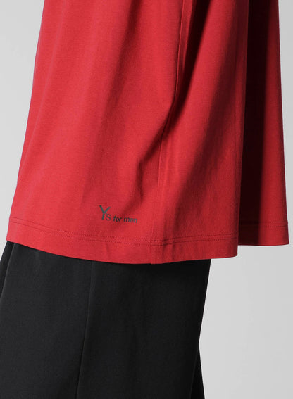 Y's for men LOGO PRINT SHORT SLEEVE T-SHIRT