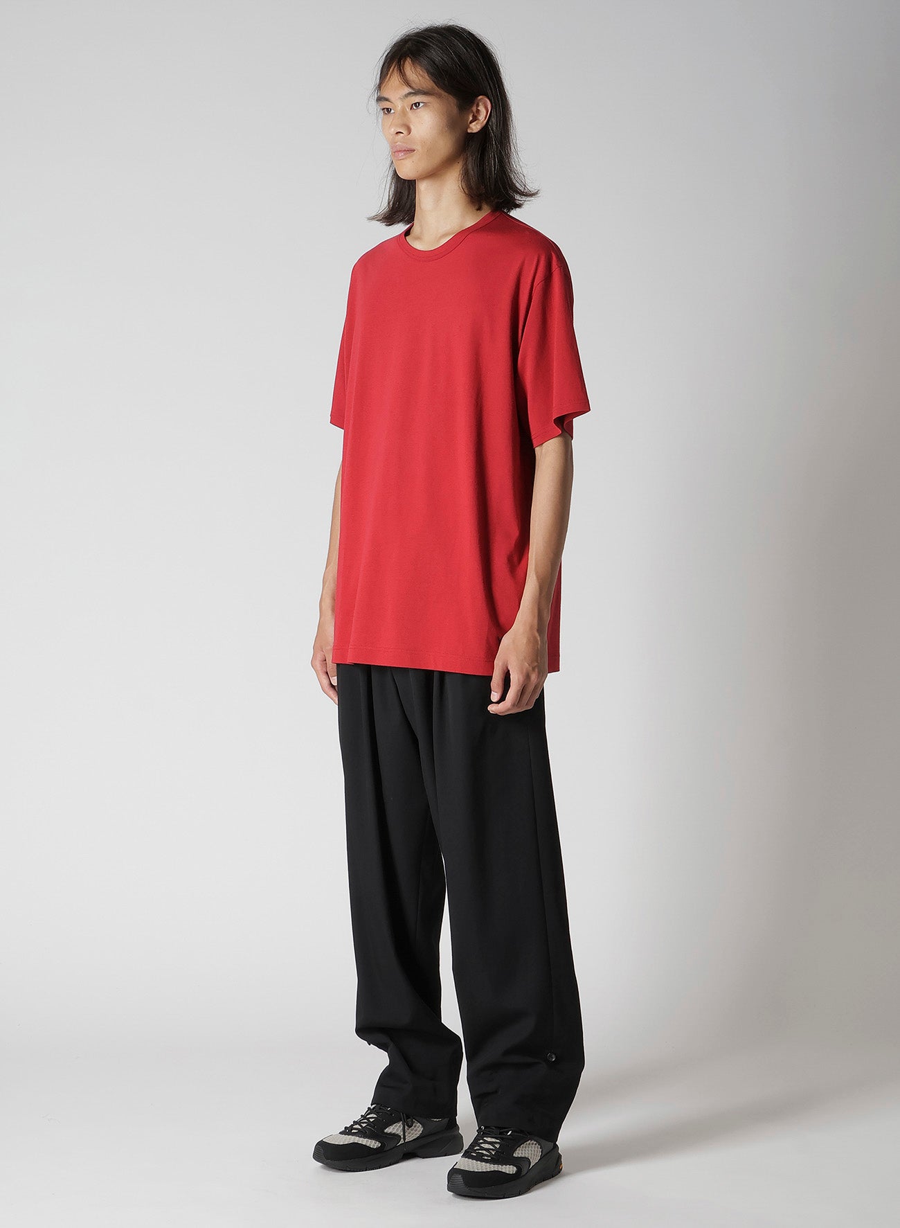 Y's for men LOGO PRINT SHORT SLEEVE T-SHIRT