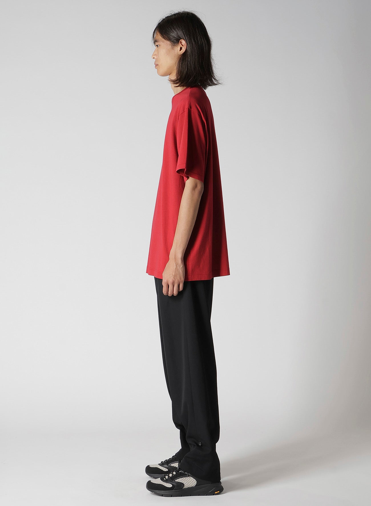 Y's for men LOGO PRINT SHORT SLEEVE T-SHIRT