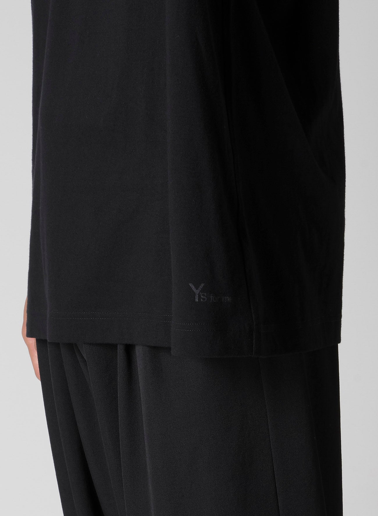 Y's for men LOGO PRINT SHORT SLEEVE T-SHIRT