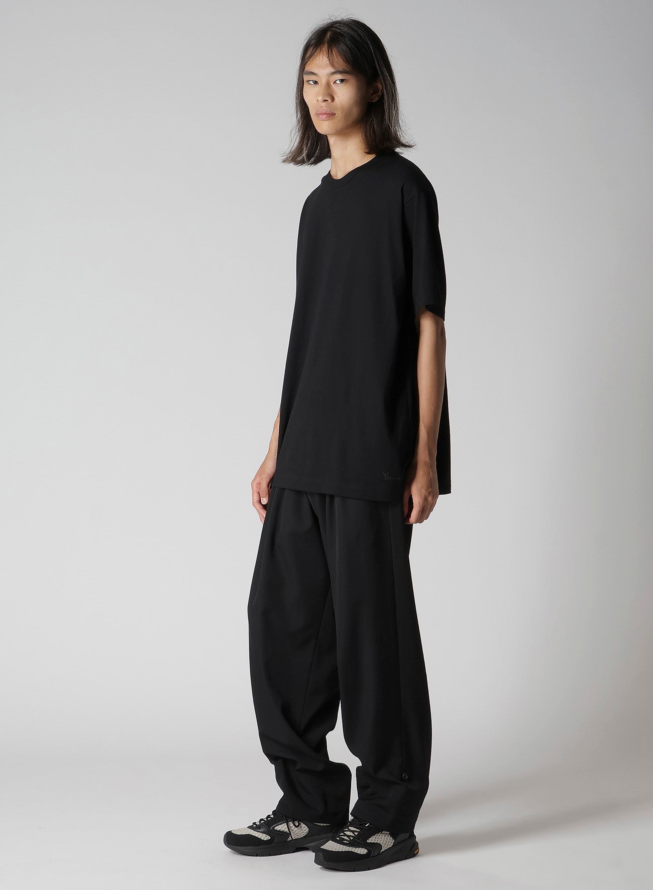 Y's for men LOGO PRINT SHORT SLEEVE T-SHIRT