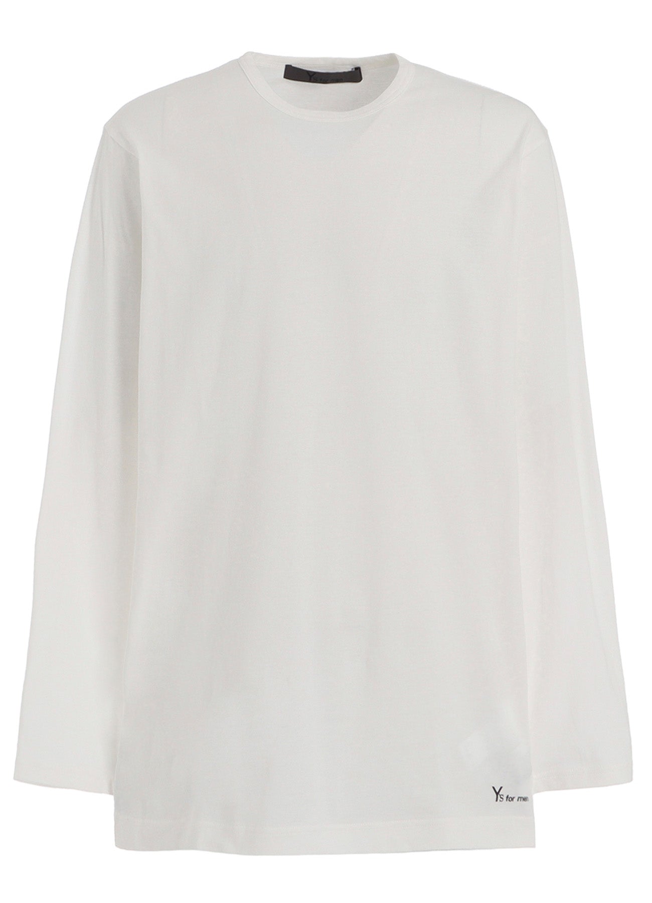 Y's for men LOGO PRINT LONG SLEEVE T-SHIRT