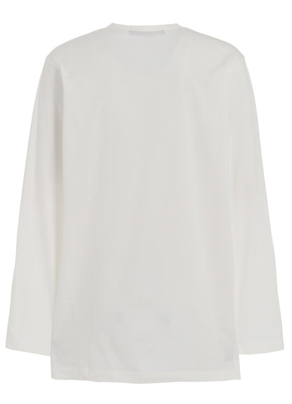 Y's for men LOGO PRINT LONG SLEEVE T-SHIRT