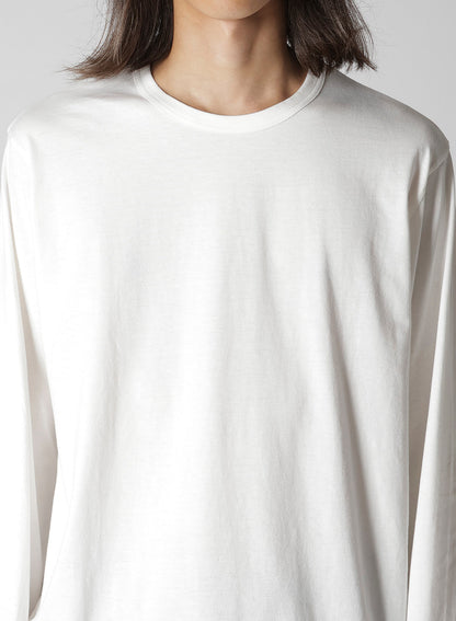 Y's for men LOGO PRINT LONG SLEEVE T-SHIRT