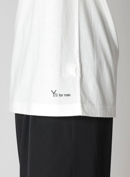Y's for men LOGO PRINT LONG SLEEVE T-SHIRT