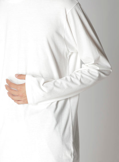 Y's for men LOGO PRINT LONG SLEEVE T-SHIRT