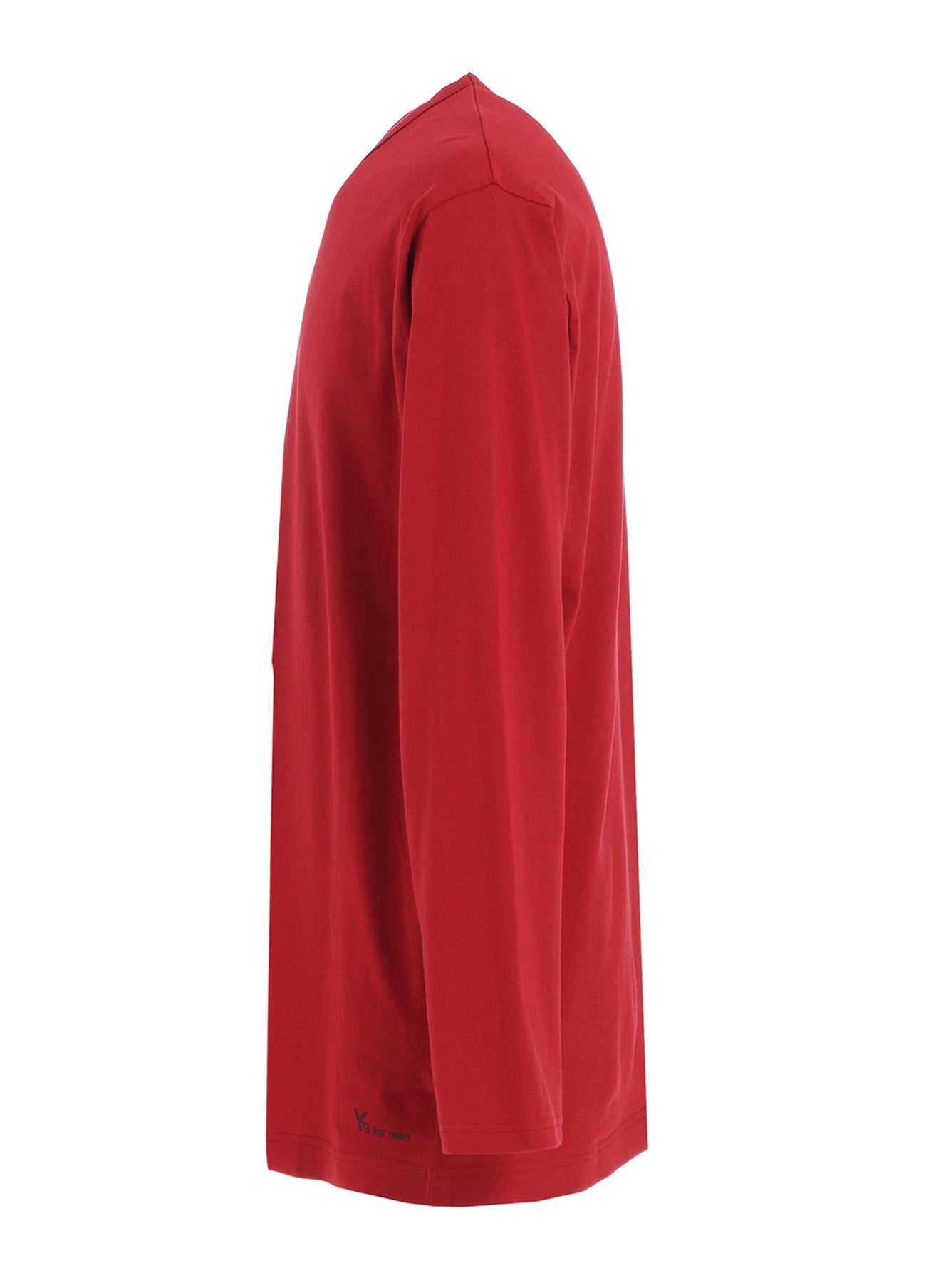 Y's for men LOGO PRINT LONG SLEEVE T-SHIRT