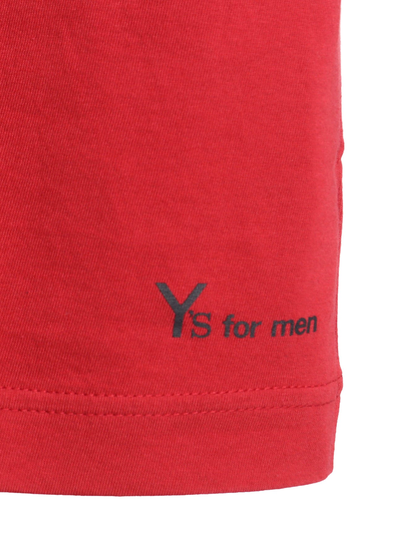 Y's for men LOGO PRINT LONG SLEEVE T-SHIRT