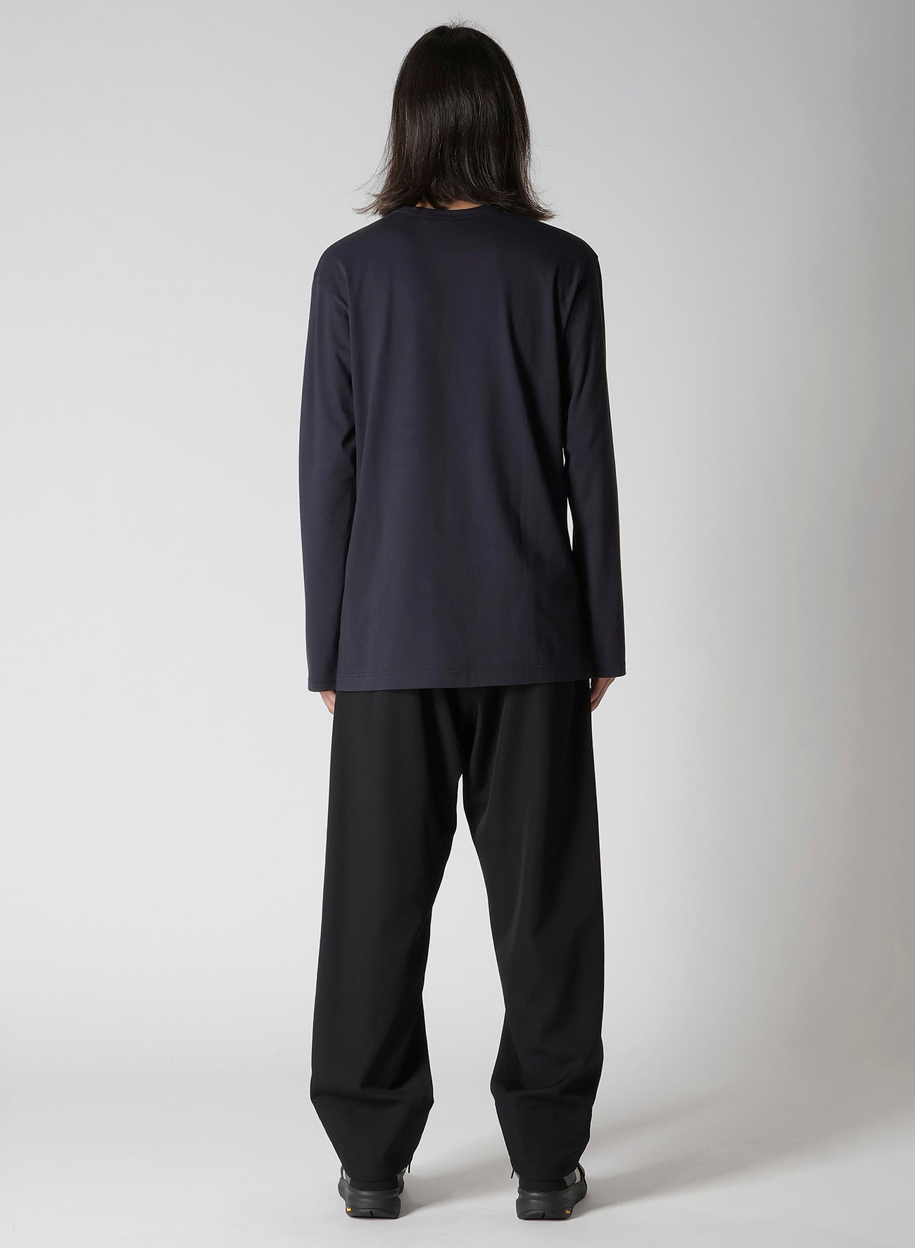 Y's for men LOGO PRINT LONG SLEEVE T-SHIRT