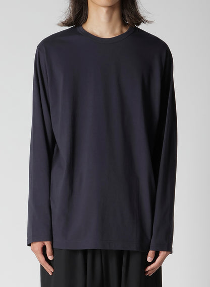 Y's for men LOGO PRINT LONG SLEEVE T-SHIRT