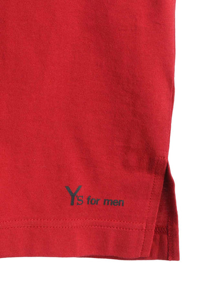 Y's for men LOGO PRINT HOODIE