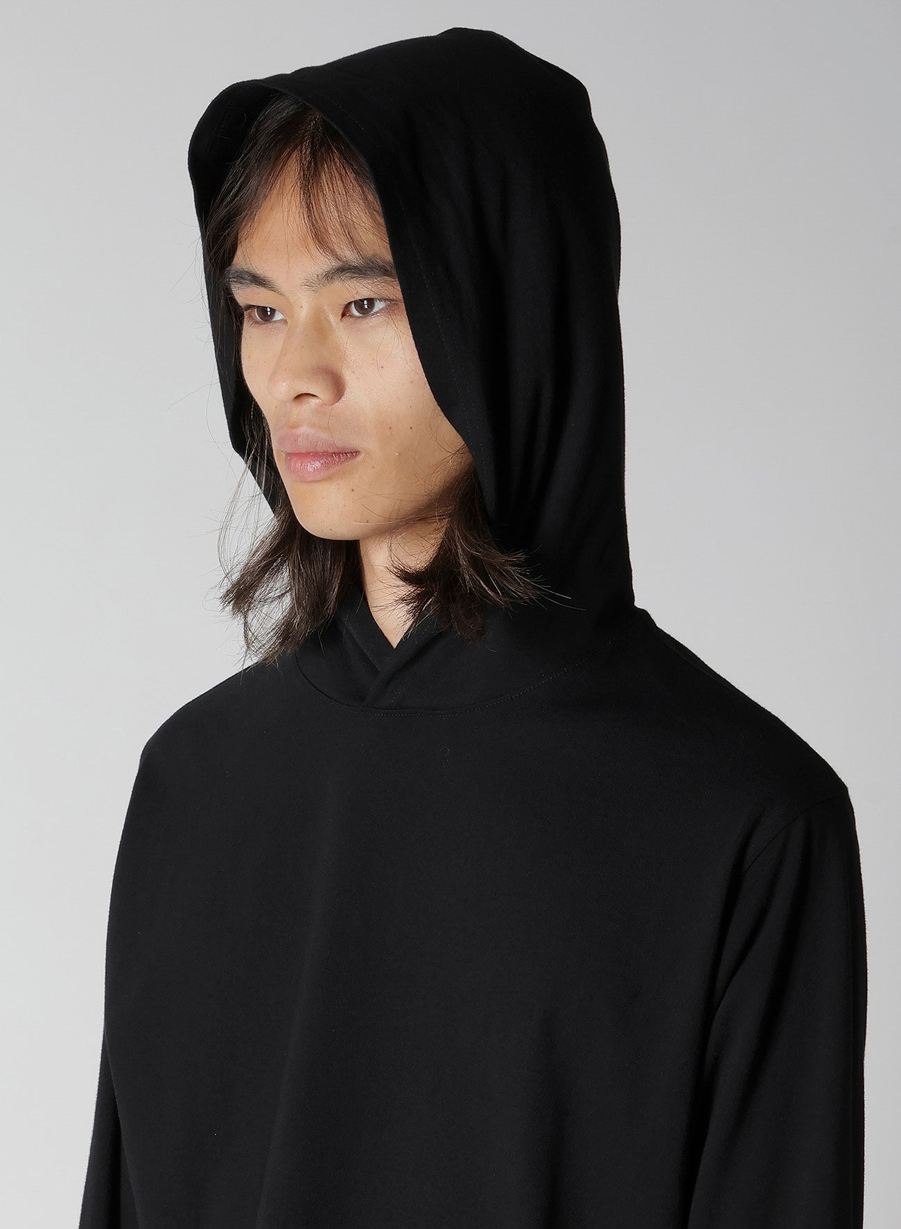 Y's for men LOGO PRINT HOODIE