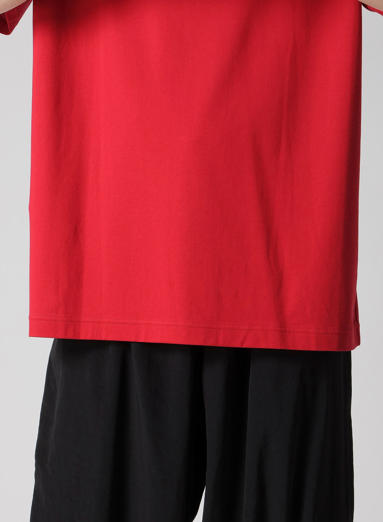 Y's for men BIG LOGO PRINT SHORT SLEEVE T-SHIRT