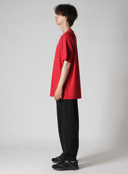 Y's for men BIG LOGO PRINT SHORT SLEEVE T-SHIRT