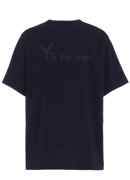 Y's for men BIG LOGO PRINT SHORT SLEEVE T-SHIRT