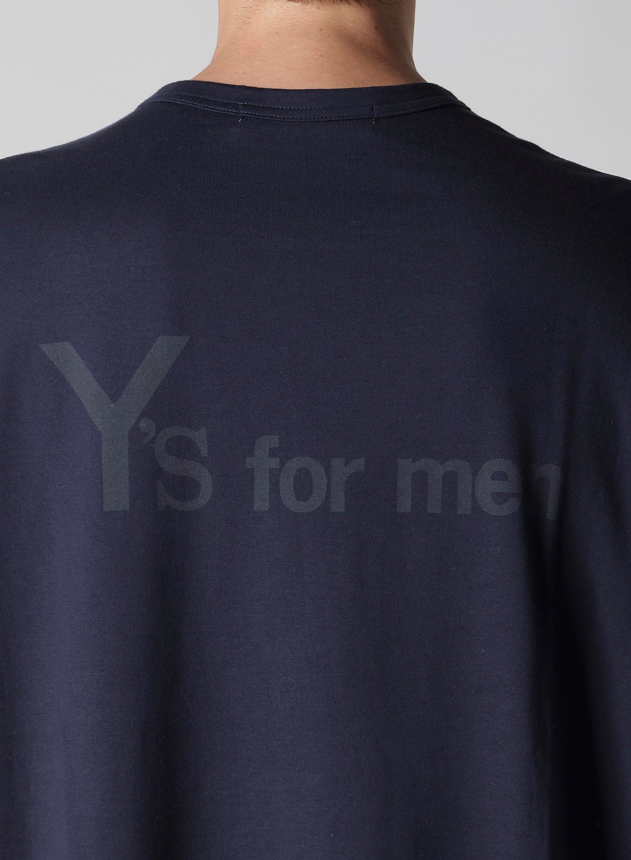 Y's for men BIG LOGO PRINT SHORT SLEEVE T-SHIRT – THE SHOP YOHJI