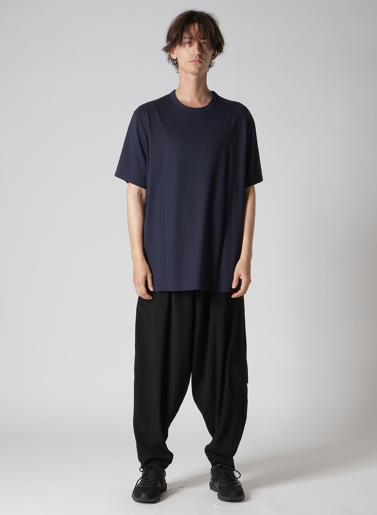 Y's for men BIG LOGO PRINT SHORT SLEEVE T-SHIRT