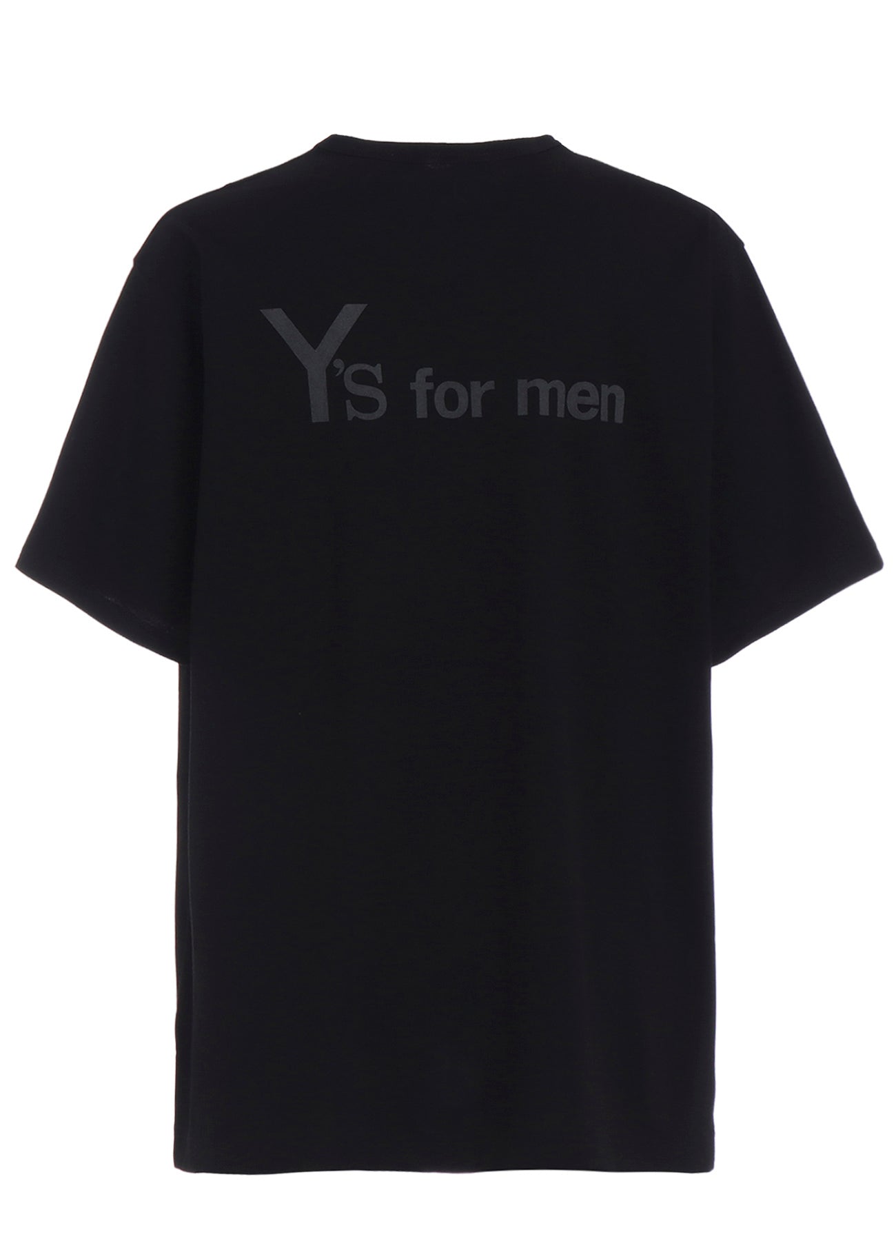 Y's for men BIG LOGO PRINT SHORT SLEEVE T-SHIRT