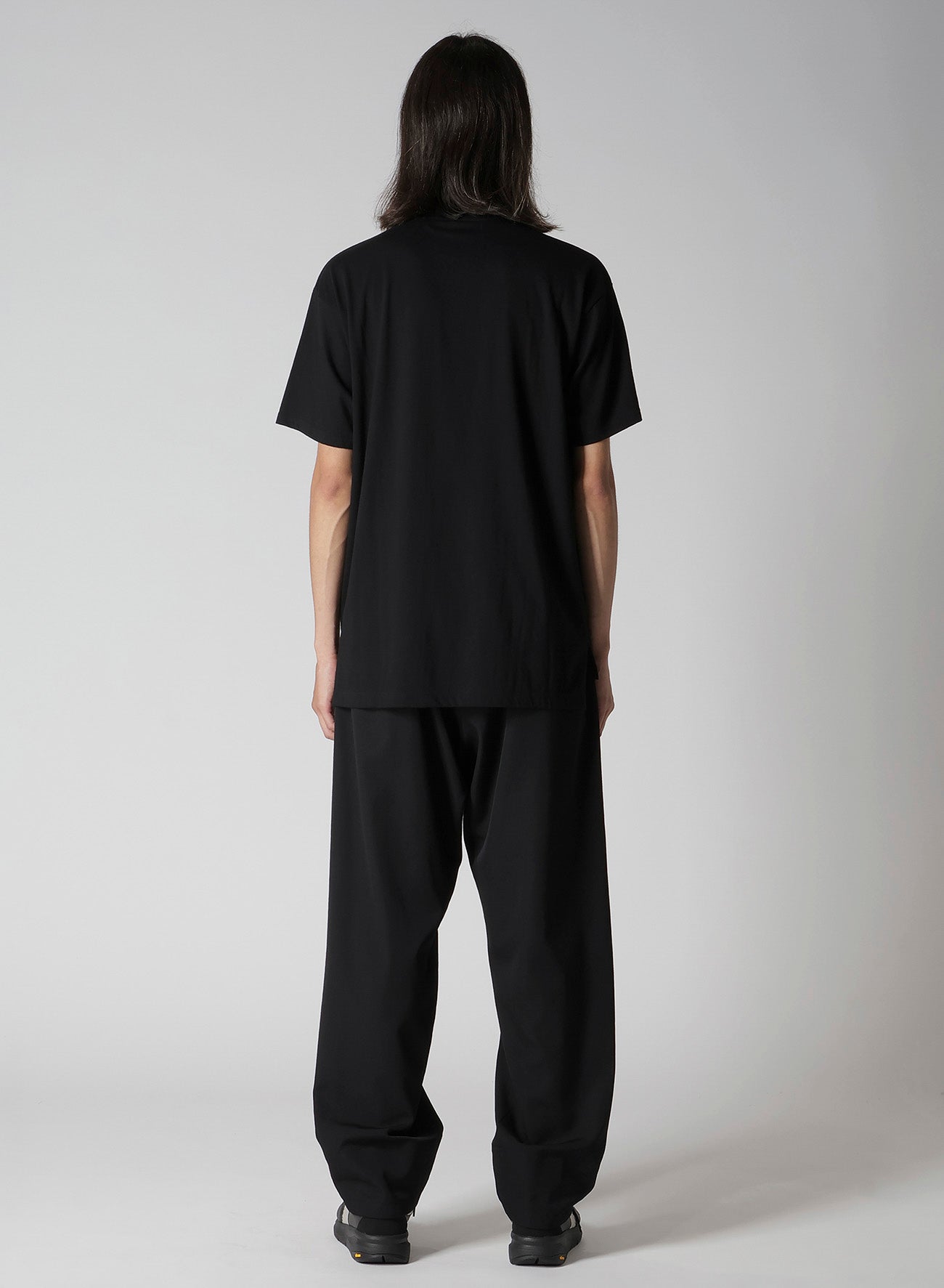 Y's for men LOGO PRINT POLO SHIRT